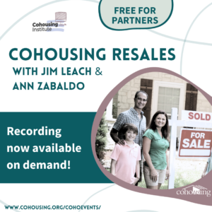 Cohousing Resales